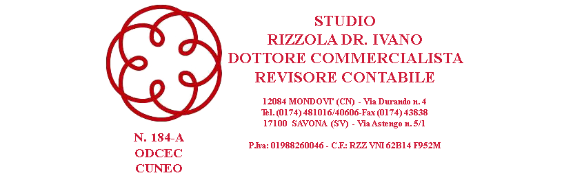 Rizzola Dr. Ivano Dottore Commercialista